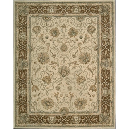 Nourison Heritage Hall Area Rug Collection Mist 8 Ft 6 In. X 11 Ft 6 In. Rectangle 99446013088